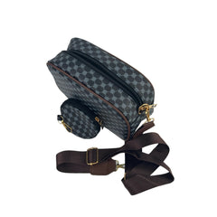 Women's Simple Wide One-Shoulder Strap Crossbody Small Square Bag