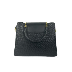 Leaf Chain Matte Leather Bag for Women