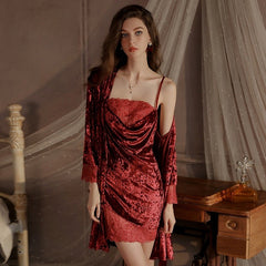 Luxurious Smooth Texture Goddess Nightgown