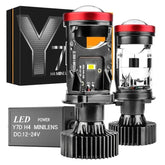 Super bright Y7D H4 LED Headlight Canbus Car Light 6500K 90W 18000LM Conversion Kit High/Low Beam