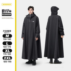 Extended Soft Motorcycle Raincoat