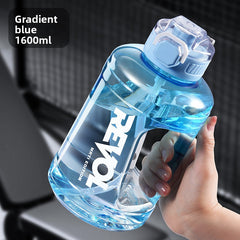 Summer Large Capacity Fitness Running Sports Kettle Food Grade High Temperature Resistant Plastic Straw Cup