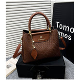 Leaf Chain Matte Leather Bag for Women