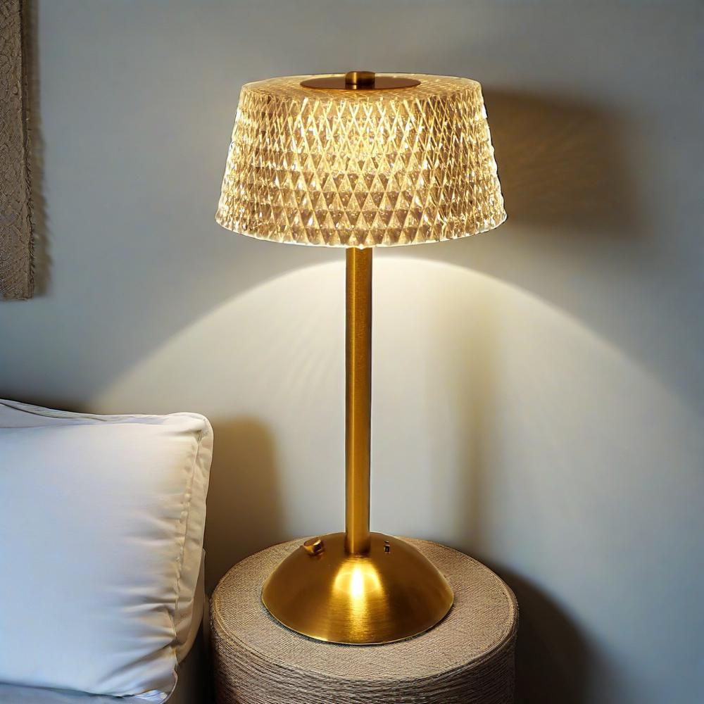 LED Luxurious Atmosphere Coffee Bar Bedroom Bed Lamp