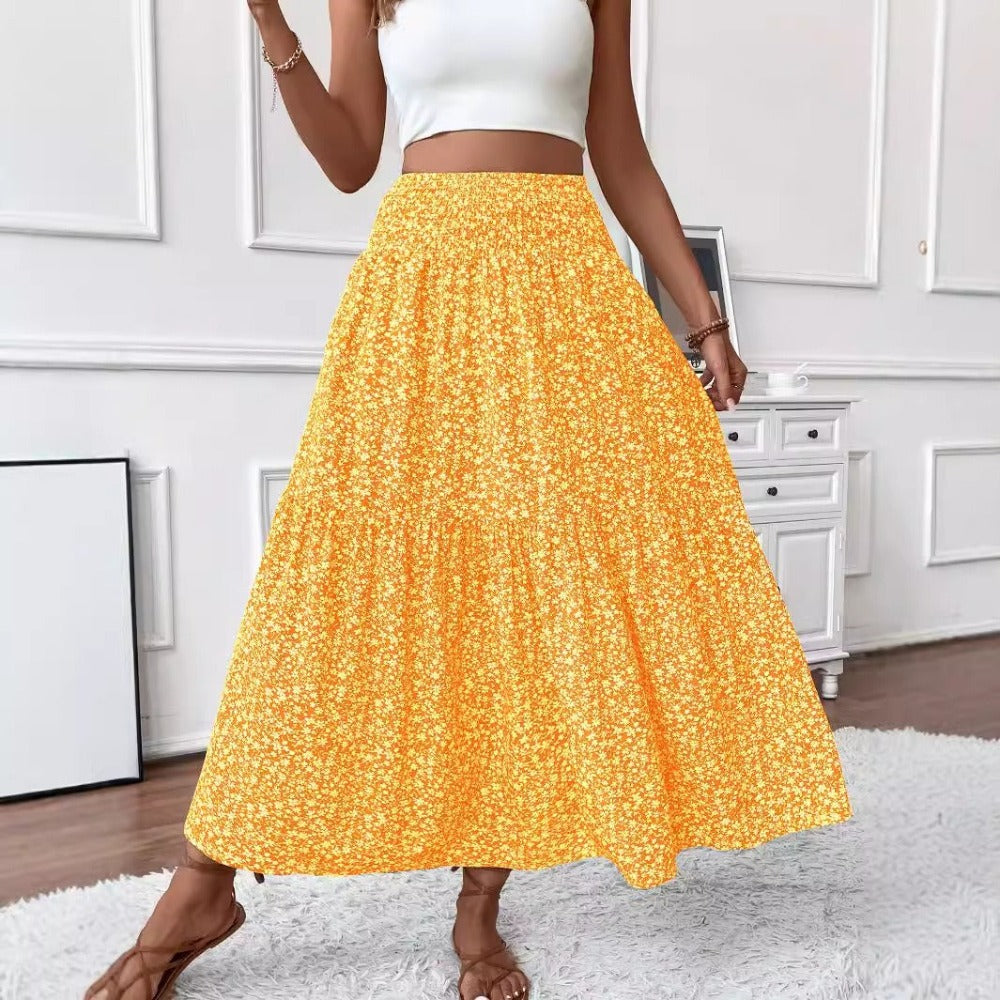 Western Floral Maxi Dress
