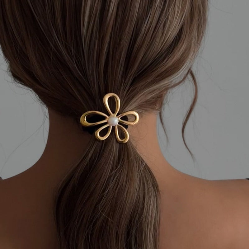 High-end Ponytail Hair Band, Fashionable Bow, Alloy Headwear and Hair Tie
