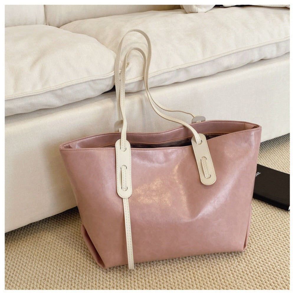 High-end Retro Large-capacity Bag, Fashionable Tote Bag for Women