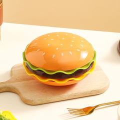 Hamburger Bone-spitting Plate, Dessert Plate, Cute-shaped Tableware Plate, Seasoning Plate Set