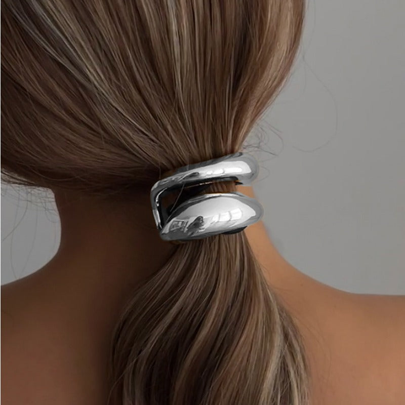 High-end Ponytail Hair Band, Fashionable Bow, Alloy Headwear and Hair Tie