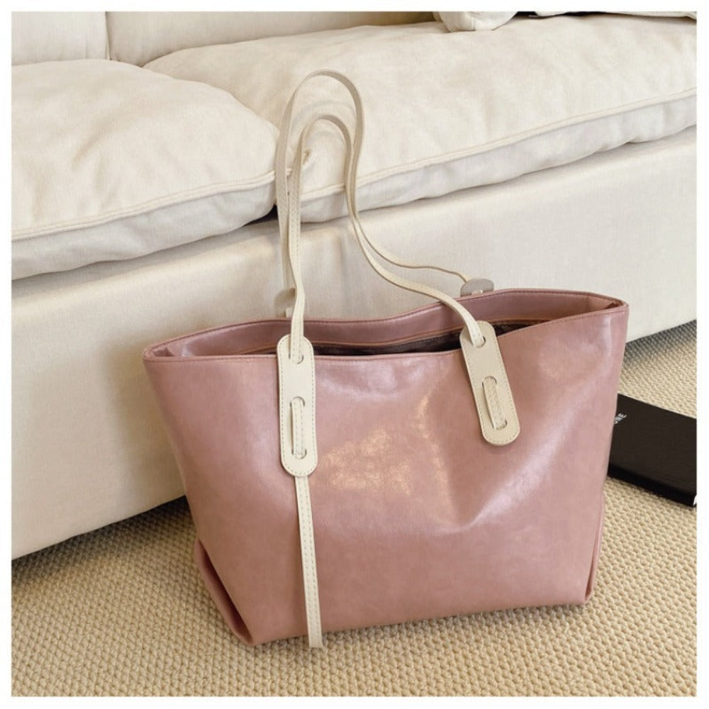 High-end Retro Large-capacity Bag, Fashionable Tote Bag for Women