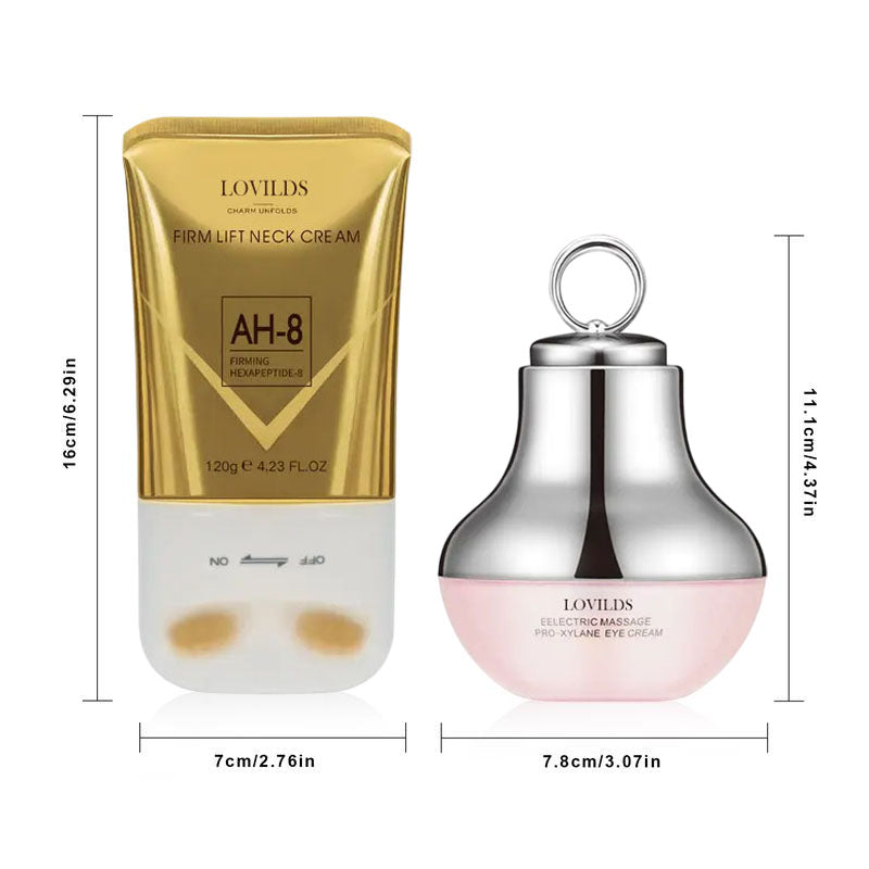 （✨✨LAST DAY 70 % OFF）ANTI-WRINKLE SKINCARE SET Eye Cream + Neck Cream-Perfect Duo