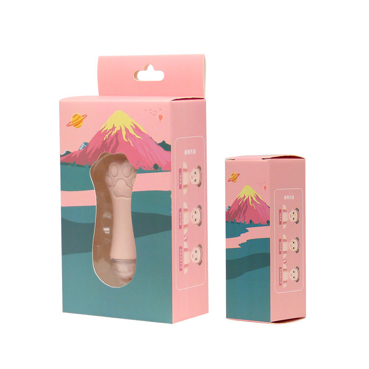 Cat Paw Volcanic Stone Oil-absorbing Stick, Refreshing Oil-control Ball, Facial Oil-removing Wonder, Rose Stone Powder Crystal Massage Ball
