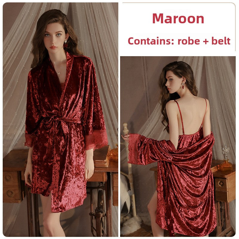 Luxurious Smooth Texture Goddess Nightgown