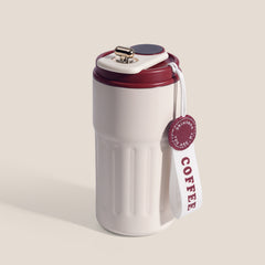 Digital Display Coffee Cup 316 Stainless Steel Intelligent Temperature Measurement Thermos Cup