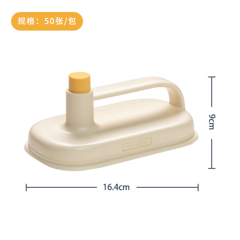 Replaceable Disposable Kitchen Degreasing Scouring Pad Cleaning Wonder