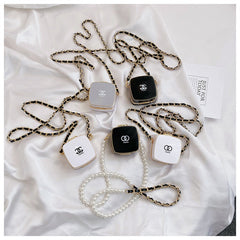 Small Chanel-style Chain Bag, Women's Fashion Accessory, Mini Mouth Red Envelope, Pearl Crossbody Bag