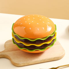 Hamburger Bone-spitting Plate, Dessert Plate, Cute-shaped Tableware Plate, Seasoning Plate Set