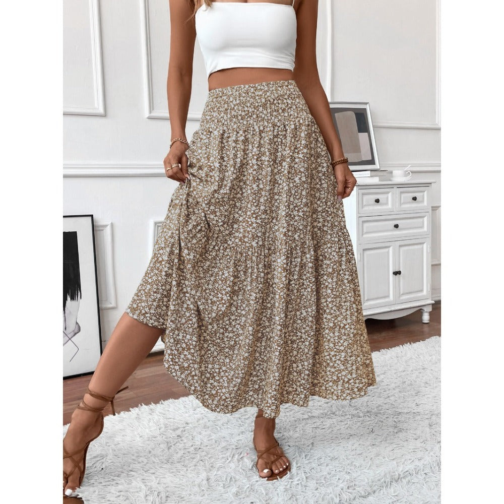Western Floral Maxi Dress