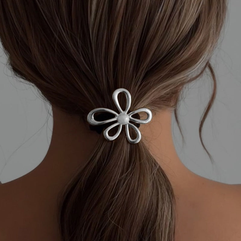 High-end Ponytail Hair Band, Fashionable Bow, Alloy Headwear and Hair Tie