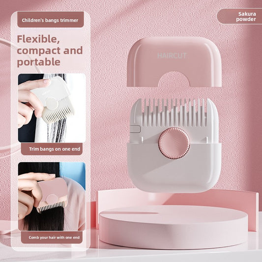 A Multi-functional Comb for Hair Trimming and Shaving, A Portable Two-in-one Household Hair Shaving Comb