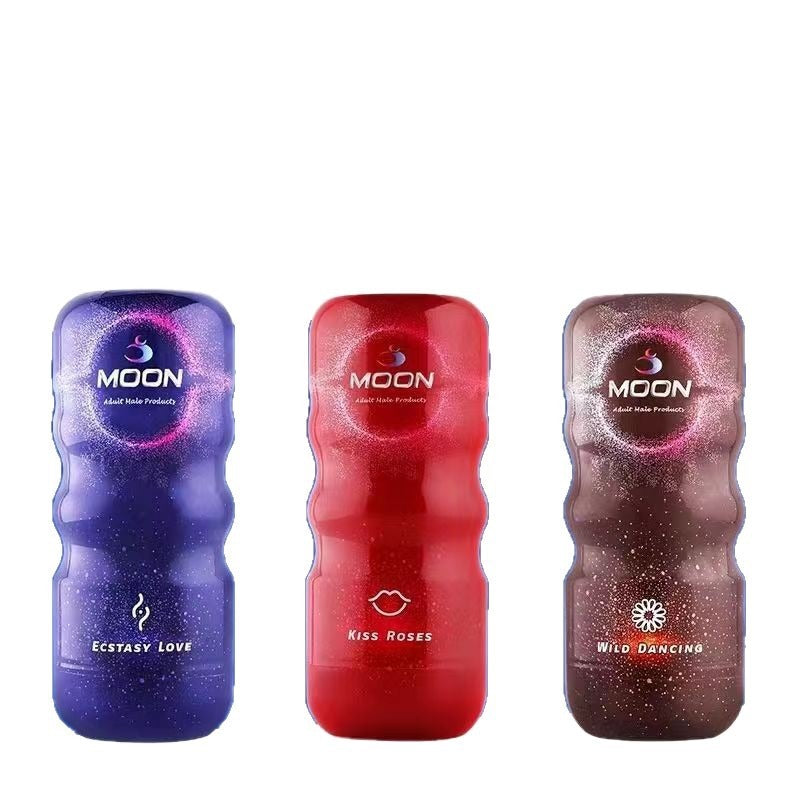 Moon Three-Color Manual Masturbator