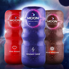 Moon Three-Color Manual Masturbator