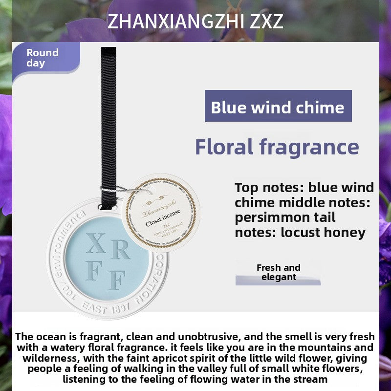 Wardrobe Scented Gypsum Wax Tablets,Bedroom Entrance Hall Scented Tablets, Long-lasting Fragrance