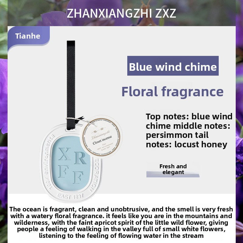 Wardrobe Scented Gypsum Wax Tablets,Bedroom Entrance Hall Scented Tablets, Long-lasting Fragrance