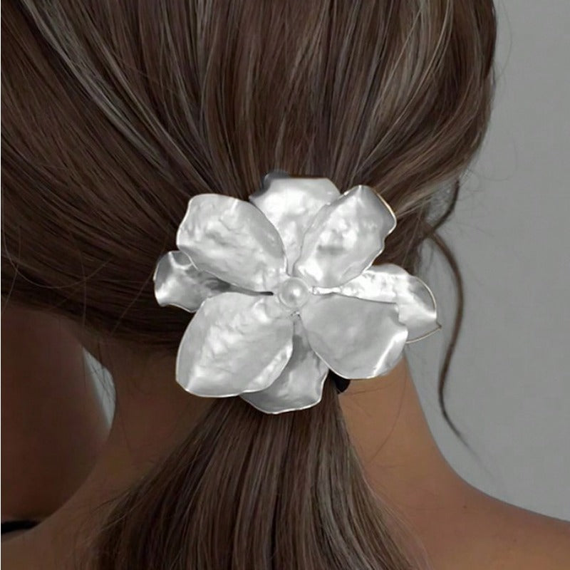 High-end Ponytail Hair Band, Fashionable Bow, Alloy Headwear and Hair Tie
