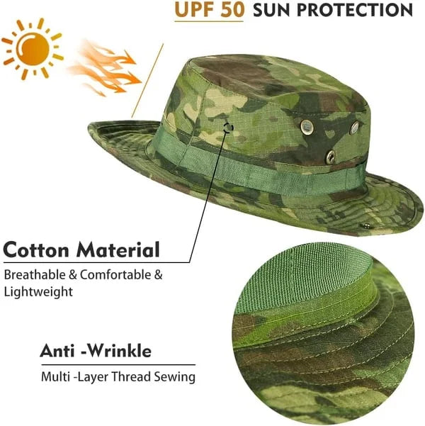 🔥🔥 Cooling neck cover mask jungle hat set!