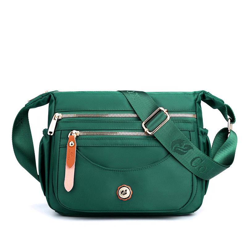 Large Capacity Waterproof Nylon Crossbody Bag