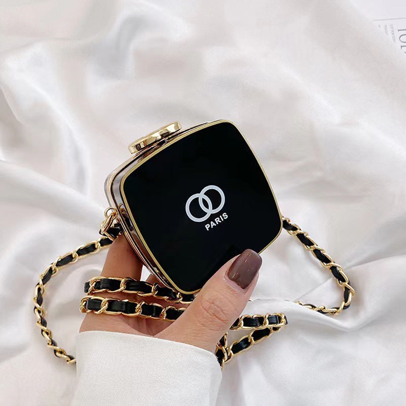 Small Chanel-style Chain Bag, Women's Fashion Accessory, Mini Mouth Red Envelope, Pearl Crossbody Bag