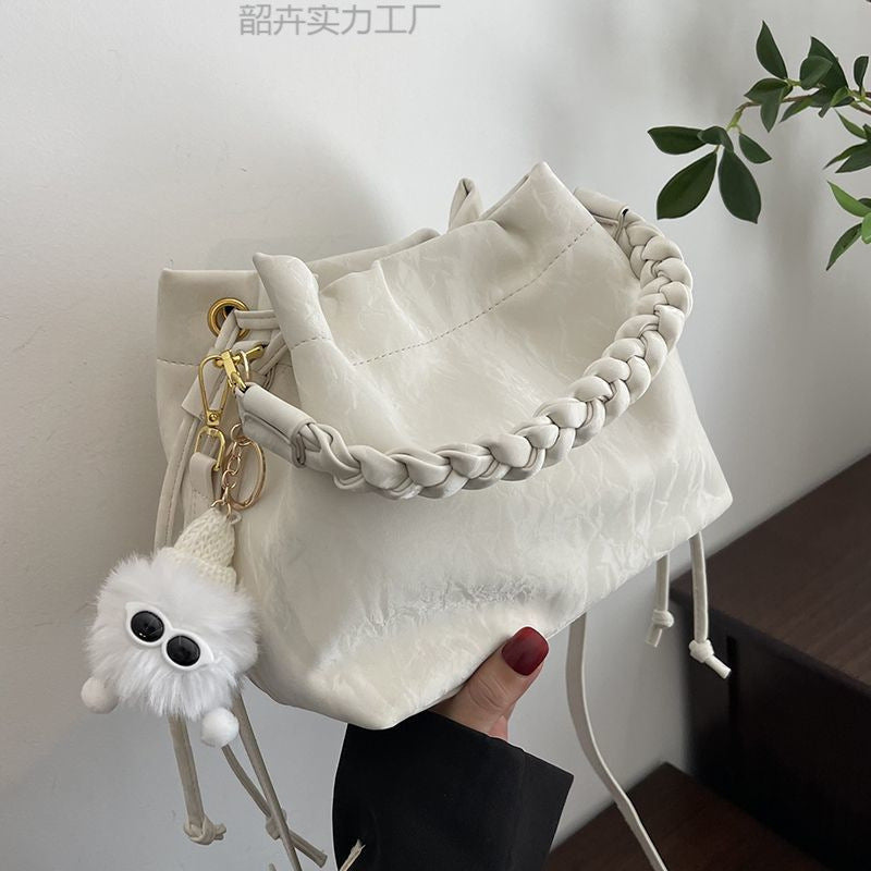 High-end, Stylish, Versatile Crossbody Bag, Fashionable Handbag, Bucket Bag