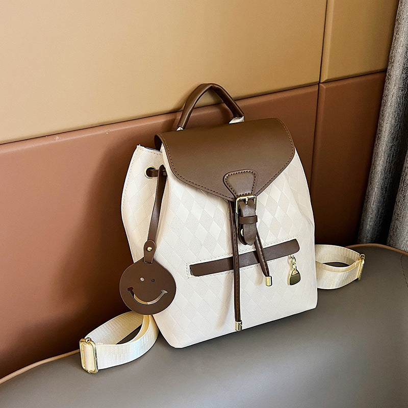 Casual and Lightweight Checkered Bag for Commuting To Work
