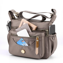 Large Capacity Waterproof Nylon Crossbody Bag