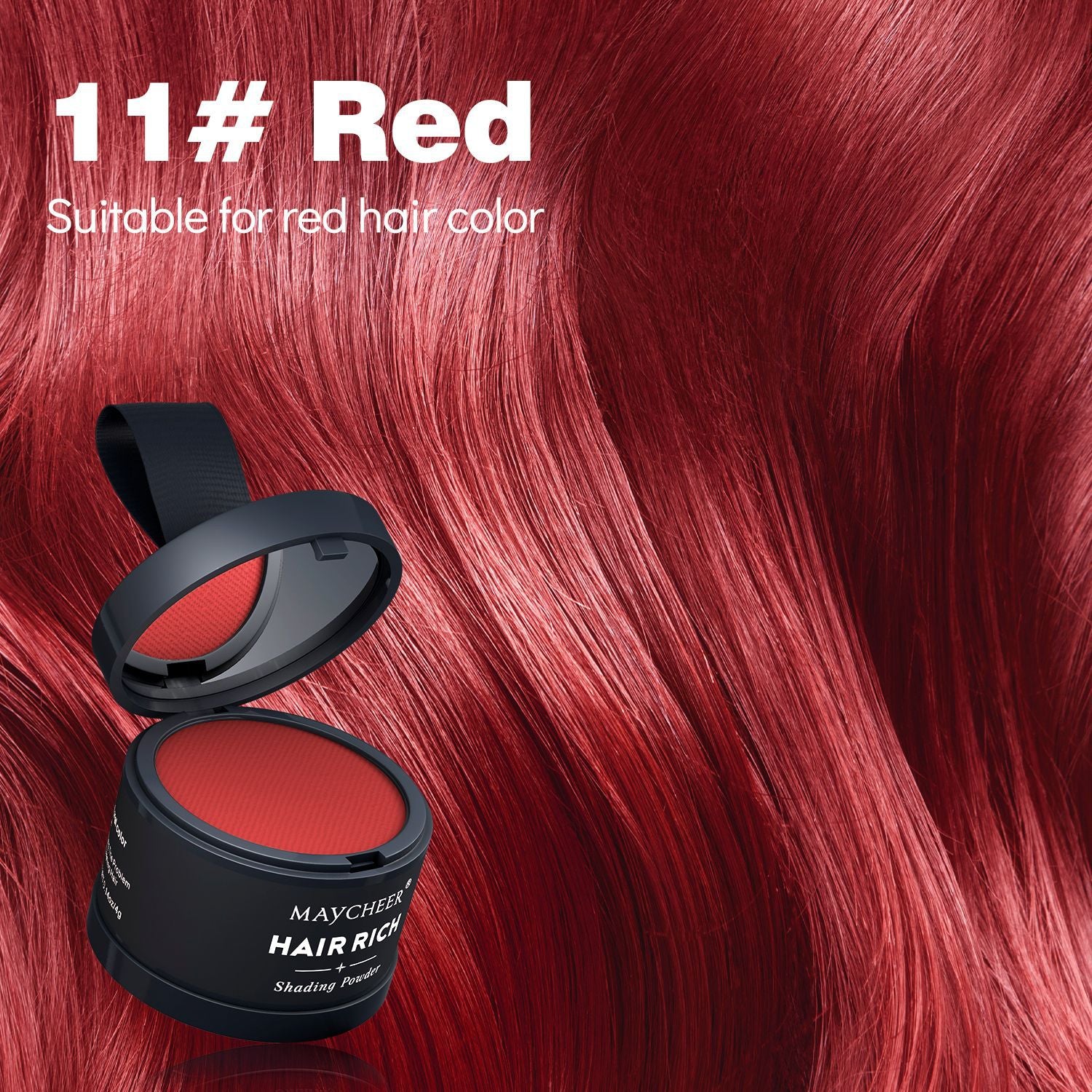 MAYCHEER Contouring & Highlighting Makeup - Forehead Contouring, Sweatproof, Water-resistant, Hairline Powder