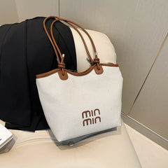 Forest and Cute Style Fashionable Women's Color-blocking Single-shoulder Bag