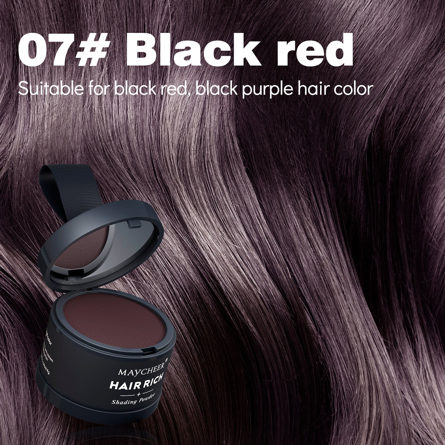 MAYCHEER Contouring & Highlighting Makeup - Forehead Contouring, Sweatproof, Water-resistant, Hairline Powder