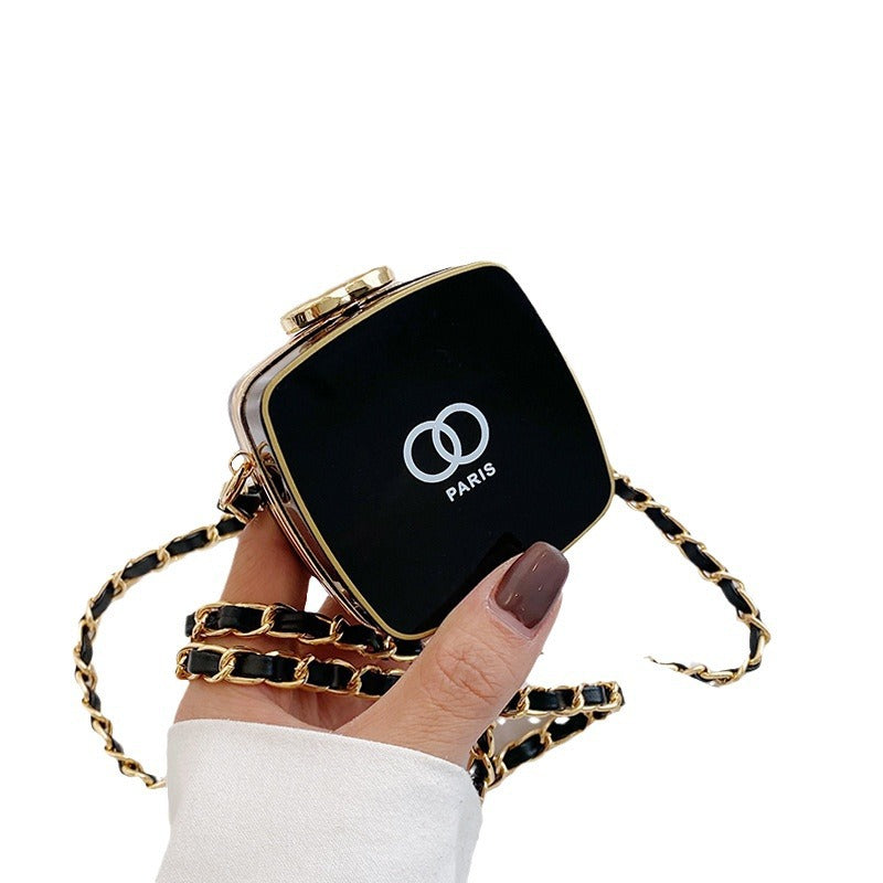Small Chanel-style Chain Bag, Women's Fashion Accessory, Mini Mouth Red Envelope, Pearl Crossbody Bag