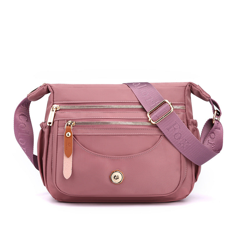 Large Capacity Waterproof Nylon Crossbody Bag