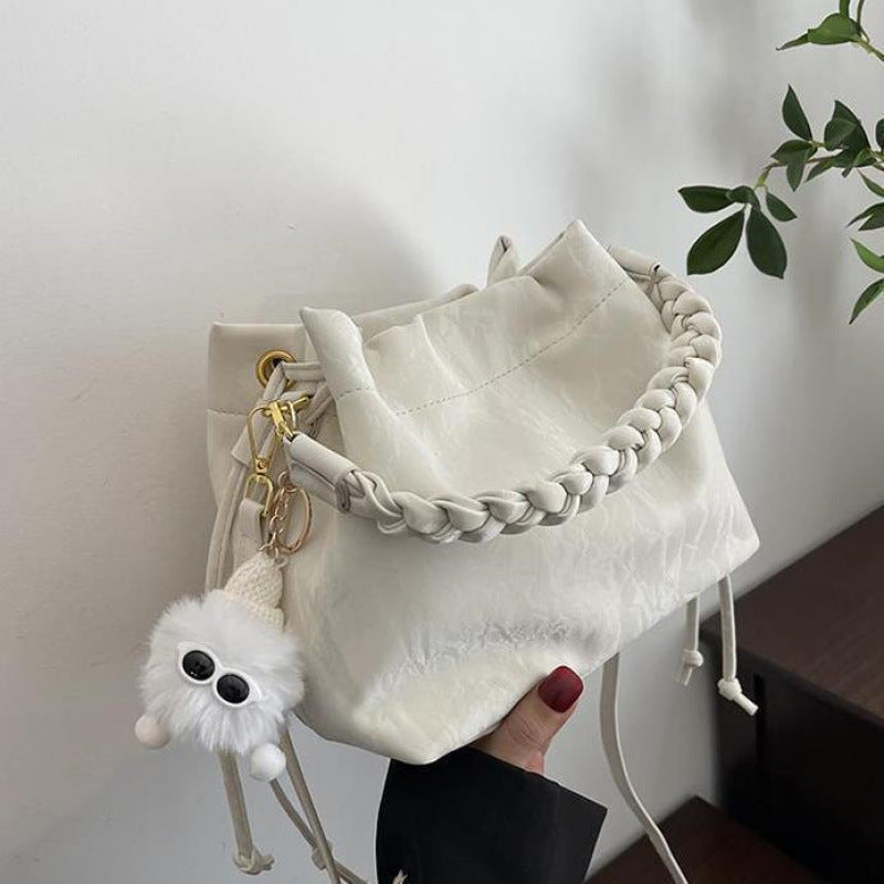 High-end, Stylish, Versatile Crossbody Bag, Fashionable Handbag, Bucket Bag