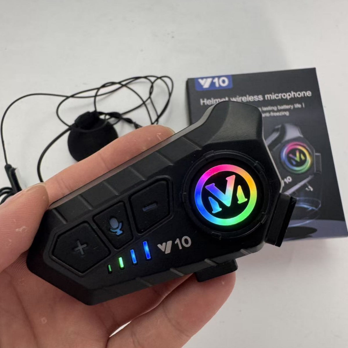 Y10 Helmet Wireless Bluetooth Smart Voice Helmet Long Battery Life Earphones