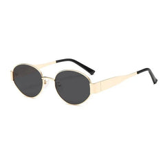 [ Prague ] Retro Metal Sunglasses - projectshades