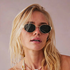 [ Prague ] Retro Metal Sunglasses - projectshades