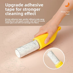 New Sticky Hair Remover, Cat Cartoon Hair Removal Wonder,Double-sided Hair Brush,  Clothes Hair Scraper, Hair Scraper for Family