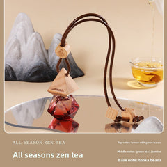 Car Perfume and Aromatherapy Pendant, Essential Oil Fragrance,High-end Long-lasting Pendant for Cars