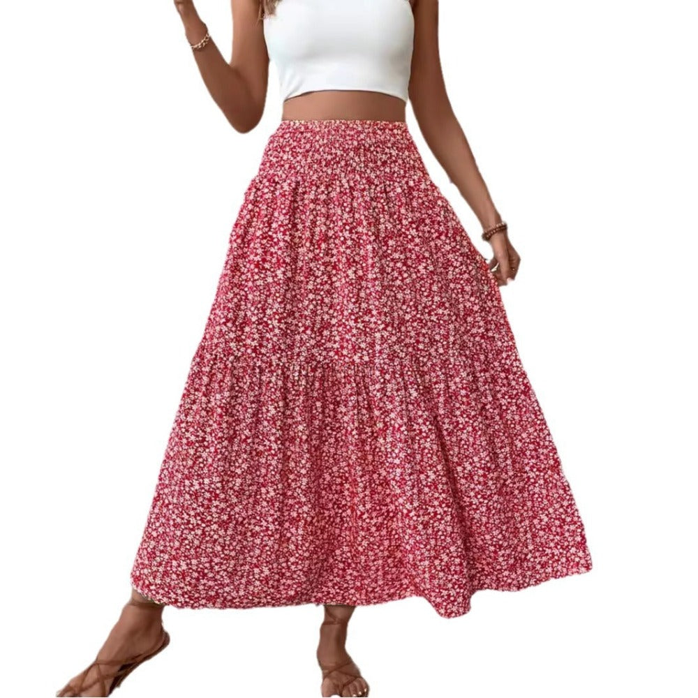 Western Floral Maxi Dress