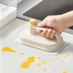 Replaceable Disposable Kitchen Degreasing Scouring Pad Cleaning Wonder