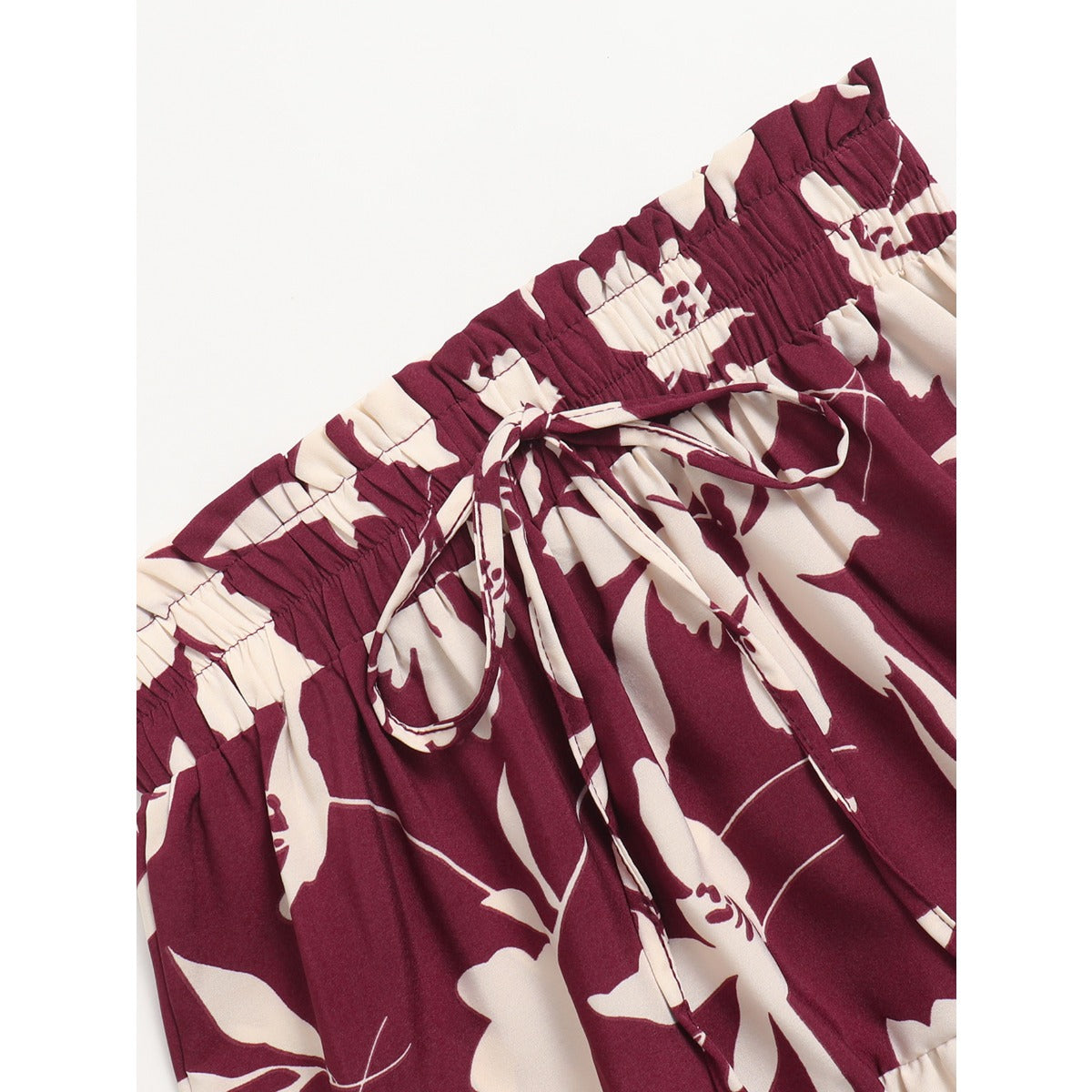 Printed A-line Skirt, Summer High-end Pleated Skirt, Half Skirt for Women