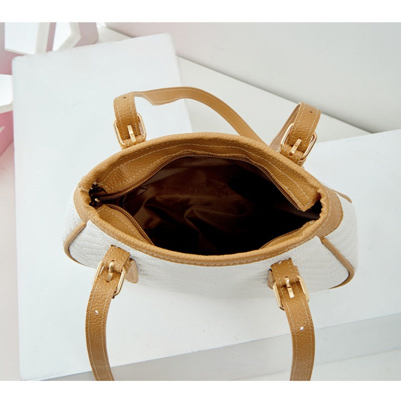 Korean Style Underarm Dumpling Bag, Commuter Versatile Cosmetic Bag with Large Capacity